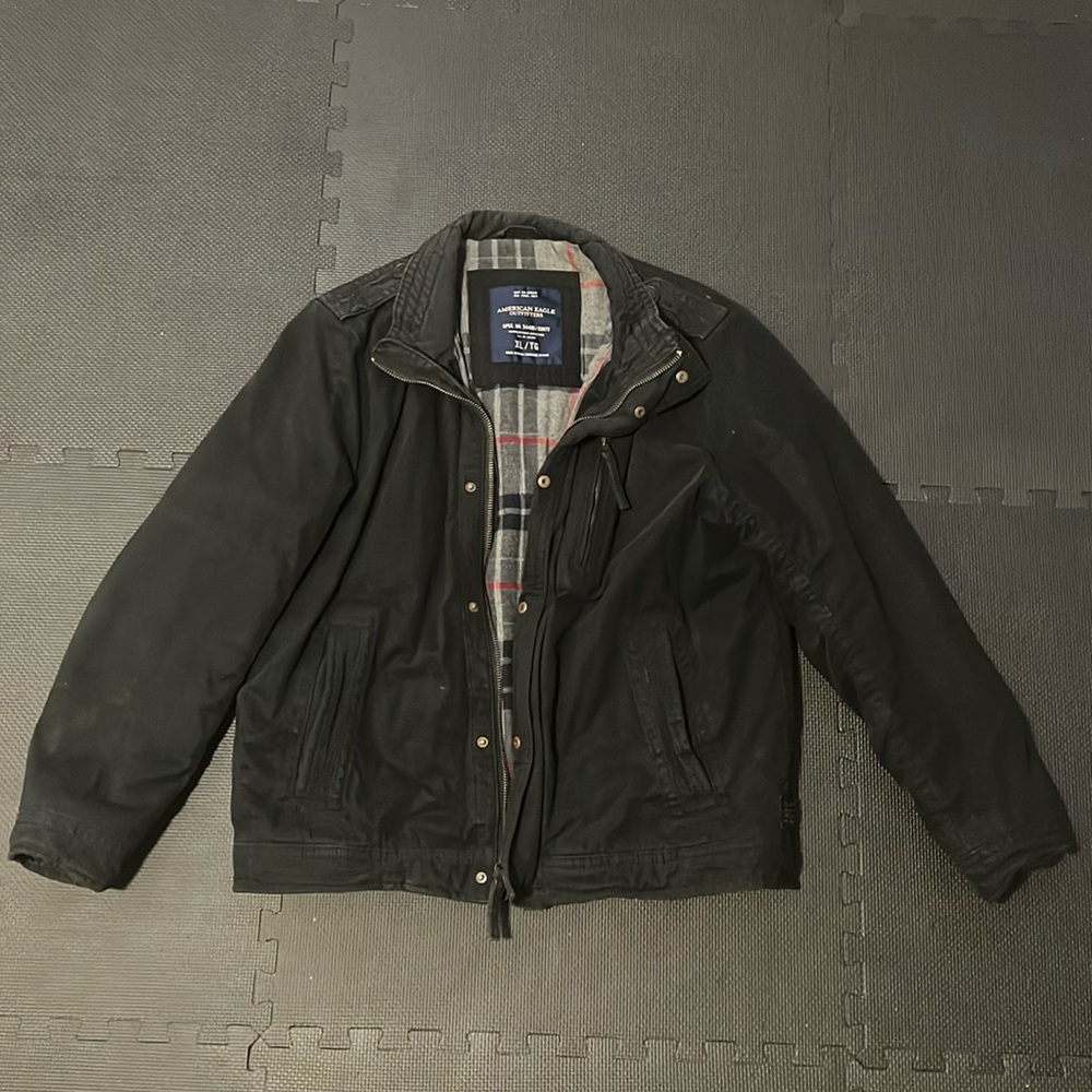 Vintage American Eagle lined winter jacket xL